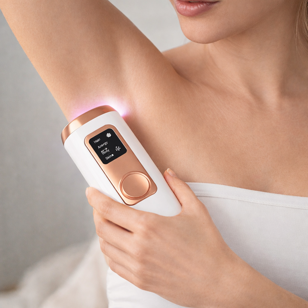 Épilateur IPL Lumière Pulsée Compact